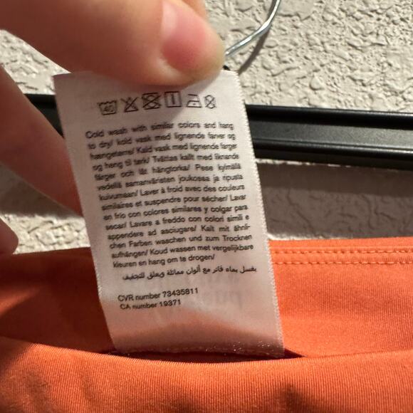 girlfriend collective | burnt orange women’s athletic leggings sz S - Picture 6 of 9